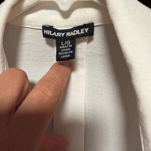 Hilary Radley White Women's Blazer Jacket